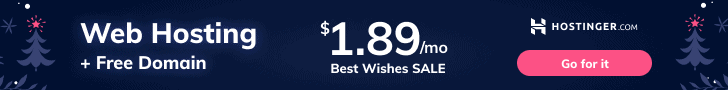 Best Wishes Sale Hostinger 728 90